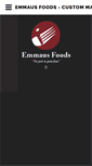 Mobile Screenshot of emmausfoods.com
