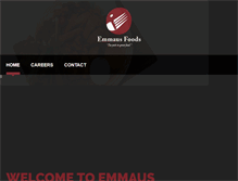 Tablet Screenshot of emmausfoods.com